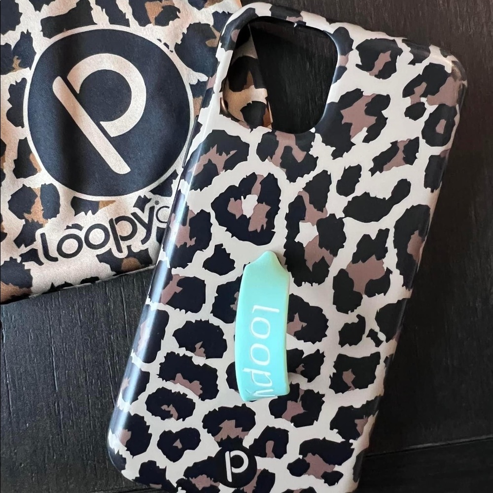Leopard Loopy Case for iPhone 11 Pro- EUC
